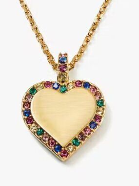 Kate Spade NWT Take Heart Pendant Necklace